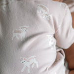 baby the littles kimono romper dear lamb