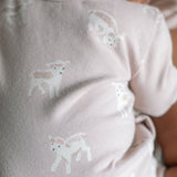 baby the littles kimono romper dear lamb
