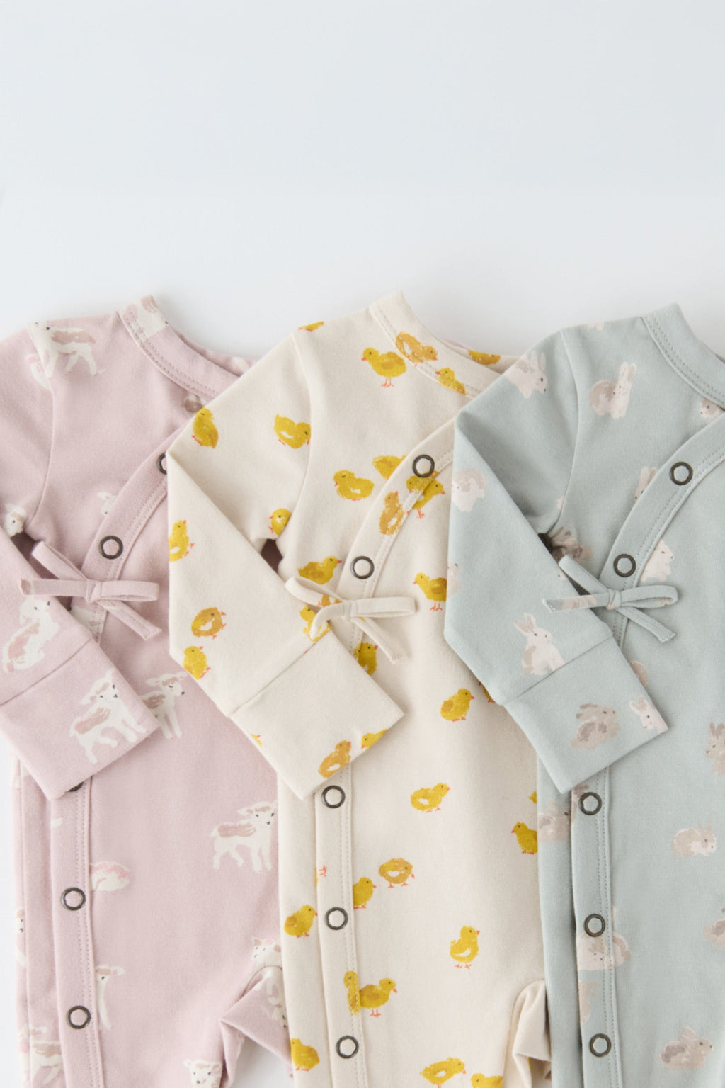 baby the littles kimono romper dear lamb