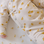 baby the littles kimono romper cheerful chick