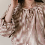 Gingham Women's Blouse - Thistle