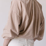 Gingham Women's Blouse - Thistle