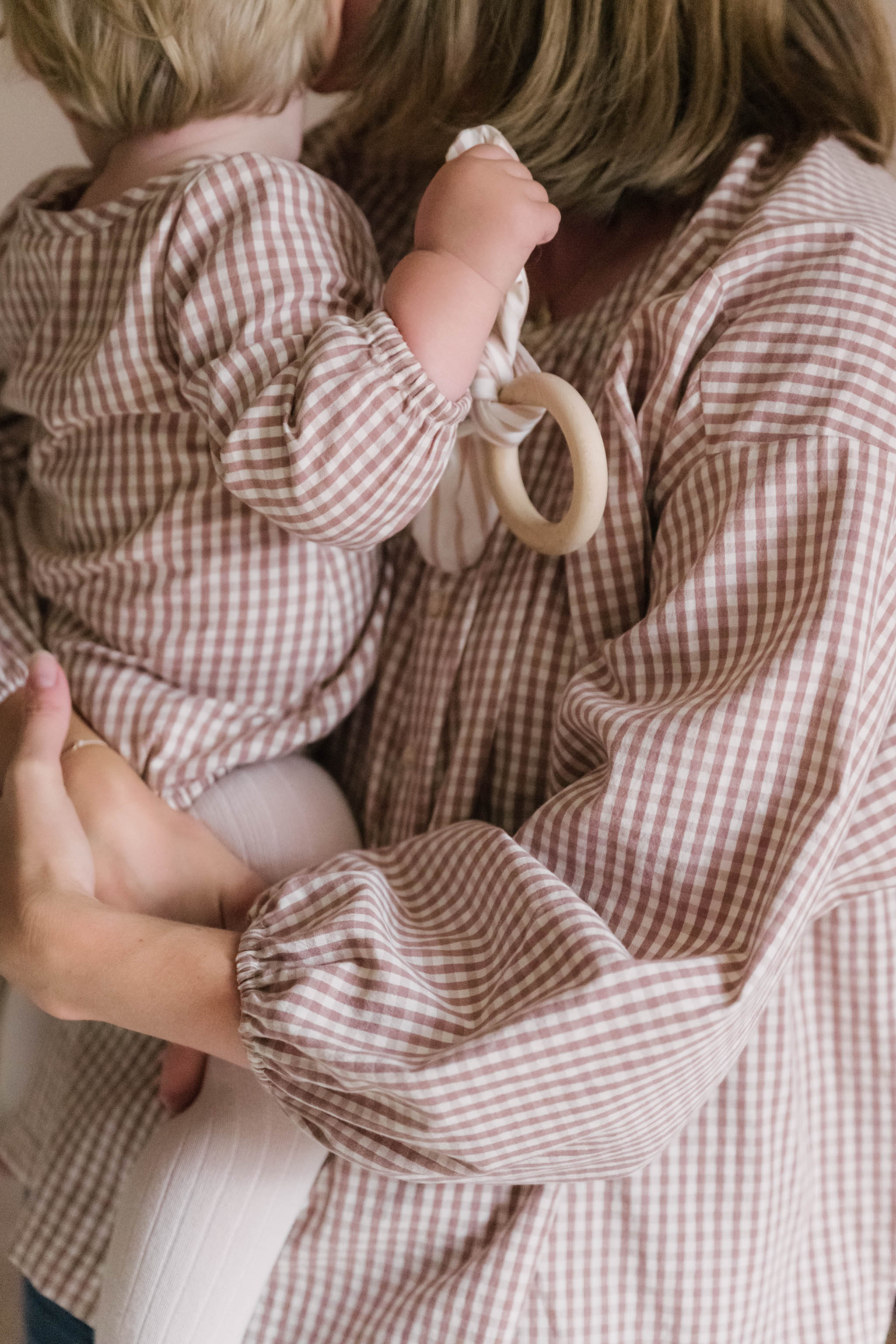 Gingham Women's Blouse - Thistle