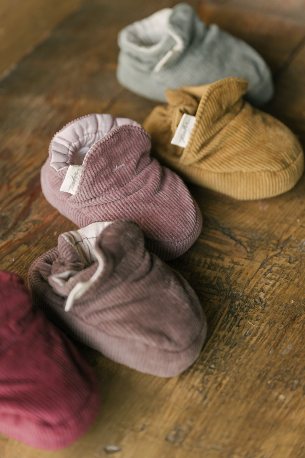 Corduroy Bootie - Thistle