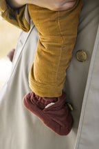 corduroy bootie mulberry