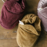 Corduroy Bootie - Mulberry