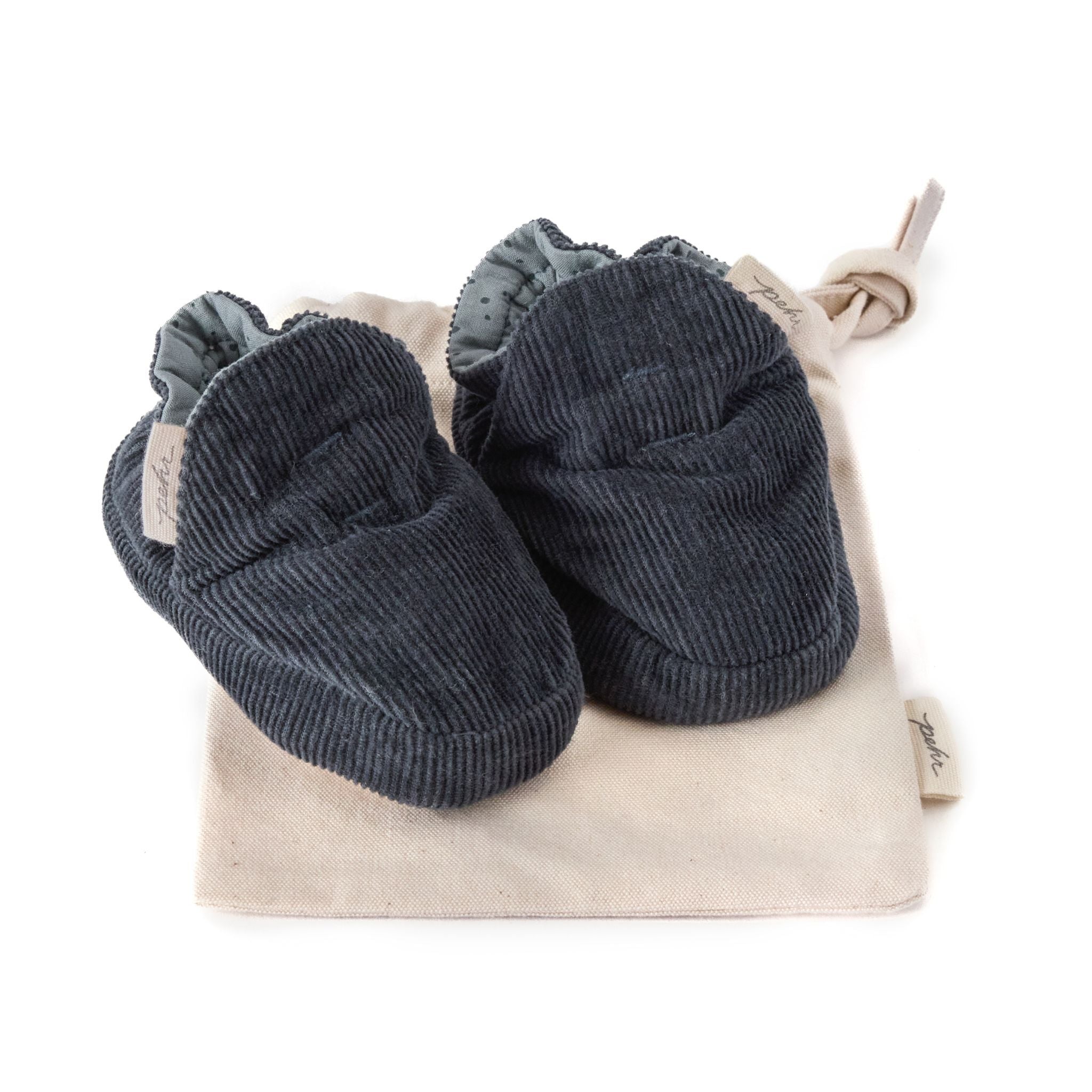 corduroy bootie ink blue in blues pattern