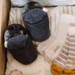 Corduroy Bootie - Ink Blue