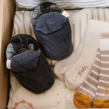 Corduroy Bootie - Ink Blue