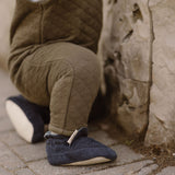 Corduroy Bootie - Ink Blue