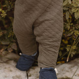 Corduroy Bootie - Ink Blue