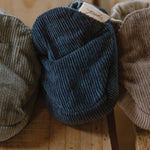 Corduroy Bootie - Ink Blue