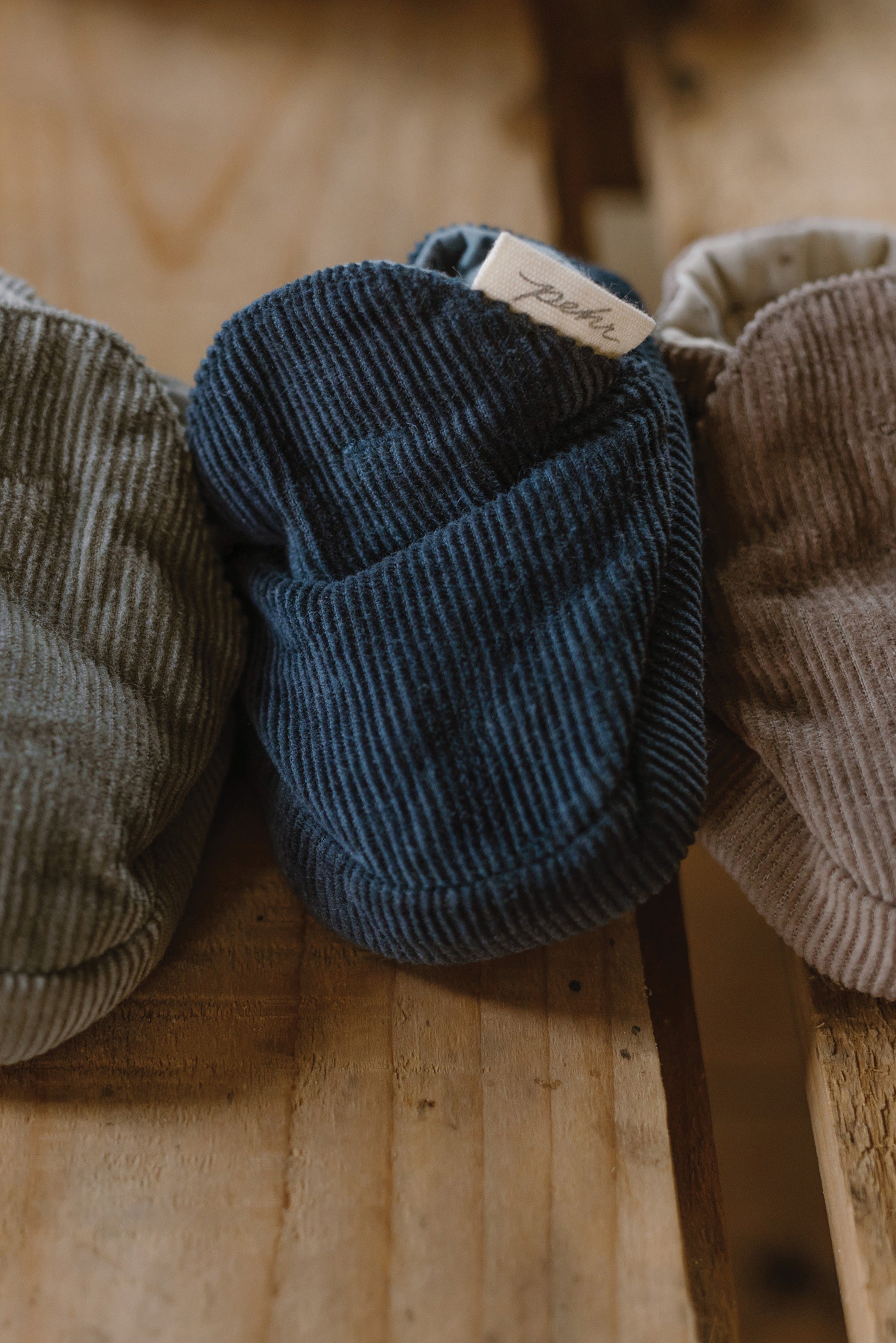 Corduroy Bootie - Ink Blue