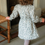 Ribbed Tights with Grips - Light Mushroom