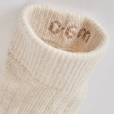 Crew Socks with grips 3-Pack - Natural