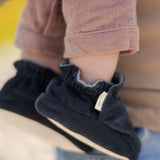 Corduroy Bootie - Ink Blue