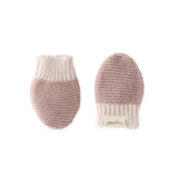Wool Knit Mitten - Rose