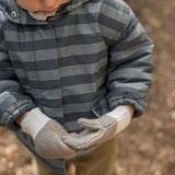 Toddler Wool Knit Mitten - Portobello
