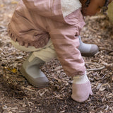 Toddler Wool Knit Mitten - Rose