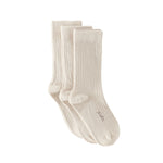 Crew Socks 3 - Pack - Natural