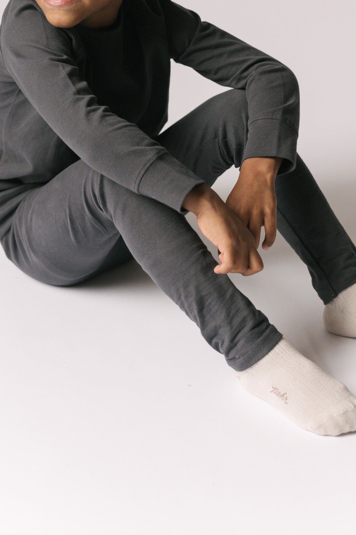 kids crew socks 3 pack natural