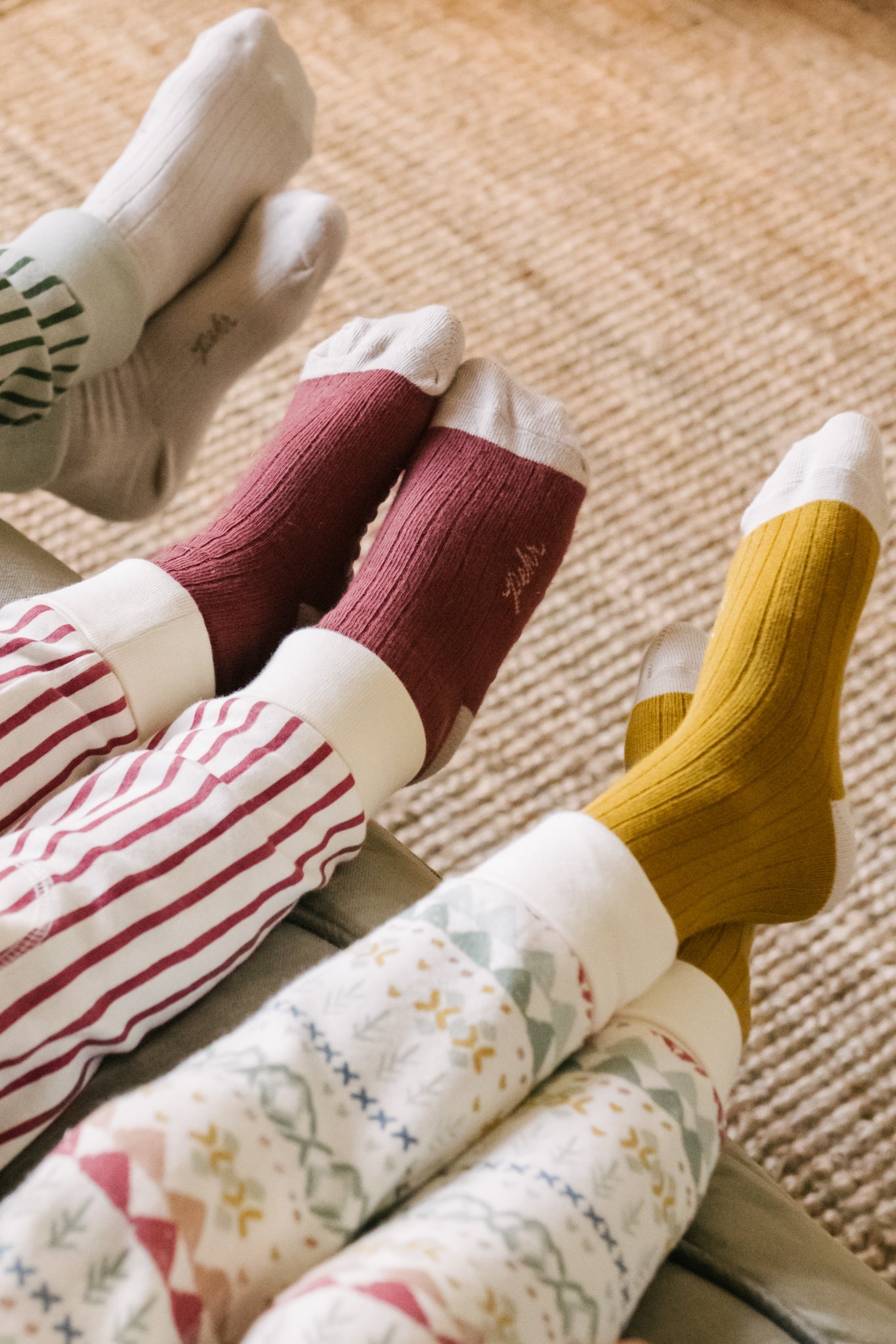 Crew Socks 3 - Pack - Natural