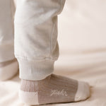 Crew Socks 3 - Pack - Light Mushroom