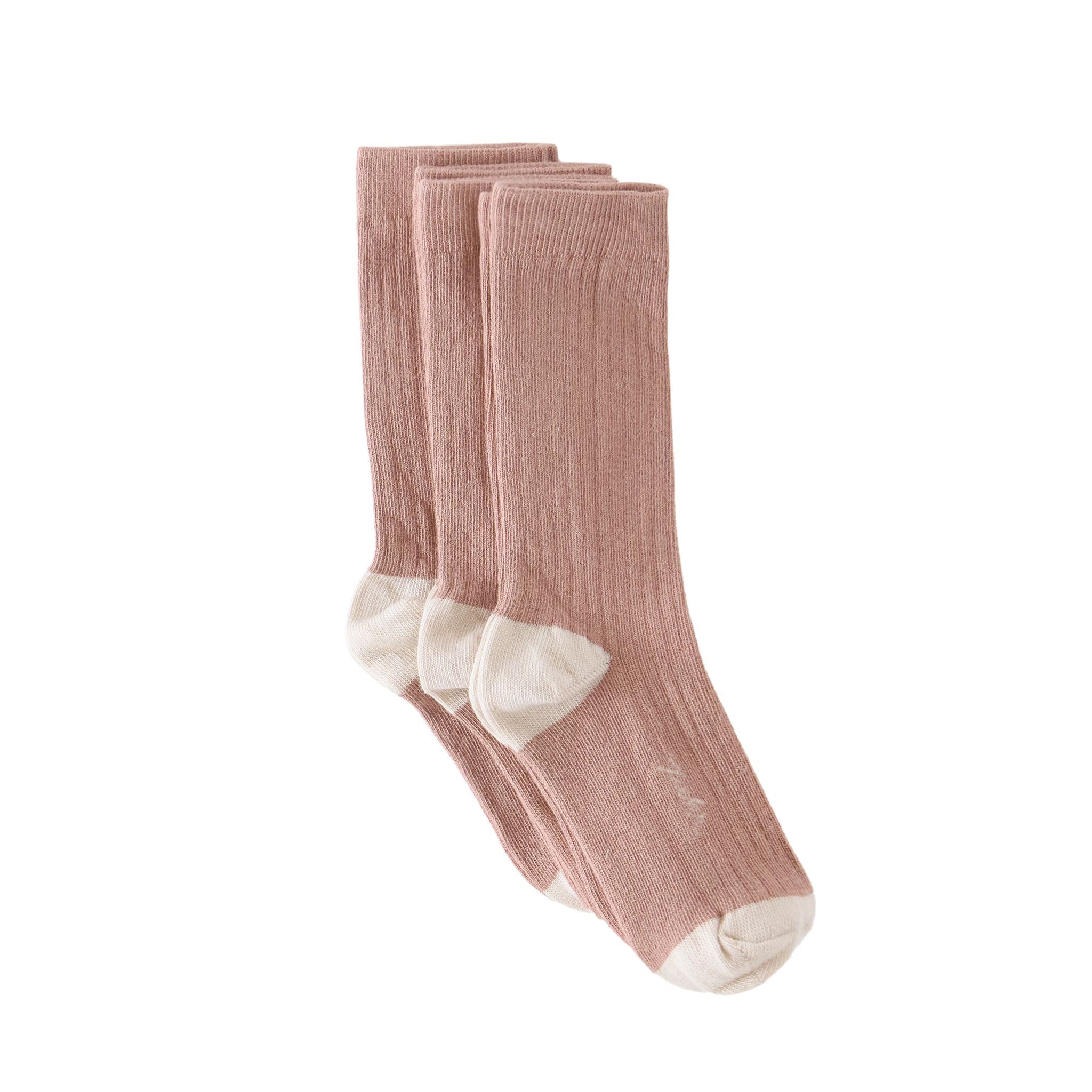 Crew Socks 3 - Pack - Blossom