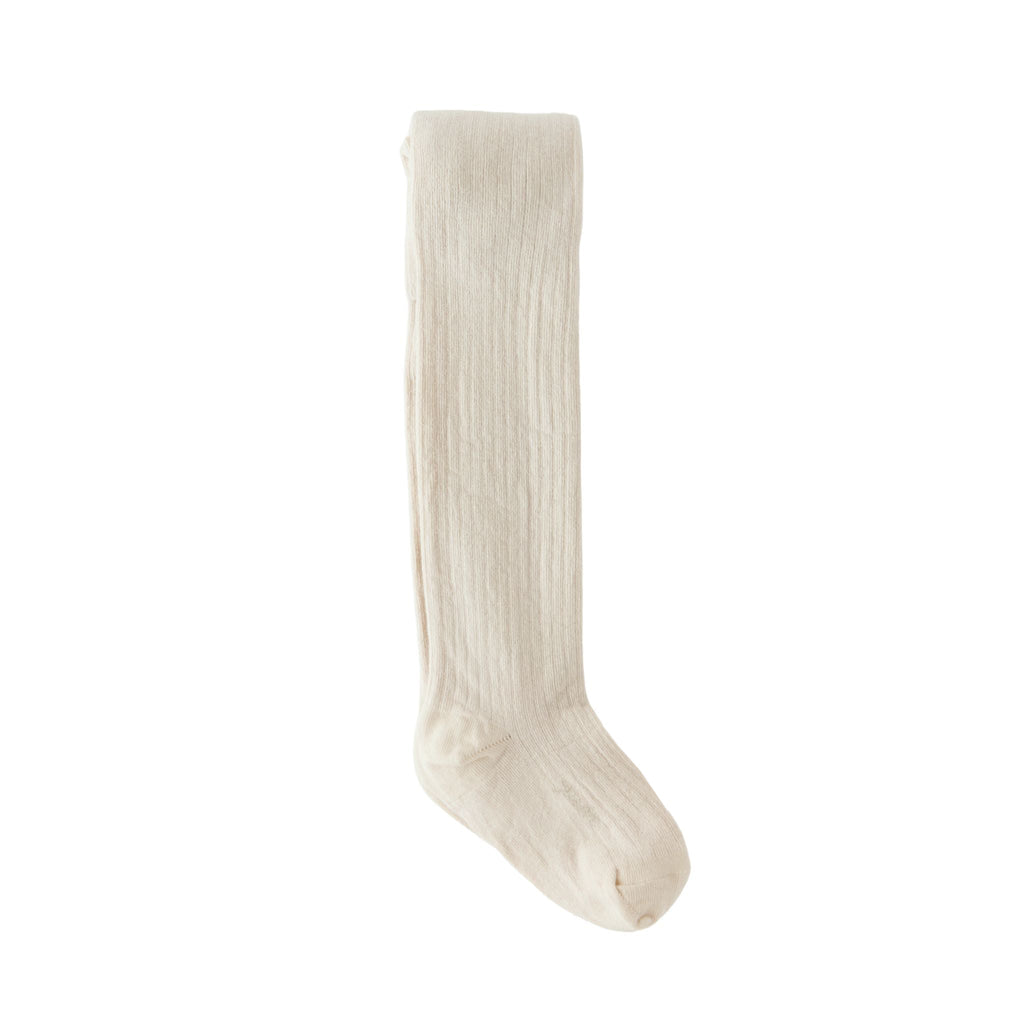 ribbed tights natural in neutrals pattern