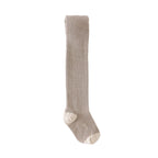 ribbed tights light mushroom in neutrals pattern