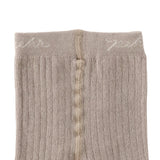 ribbed tights 2 pack light mushroom