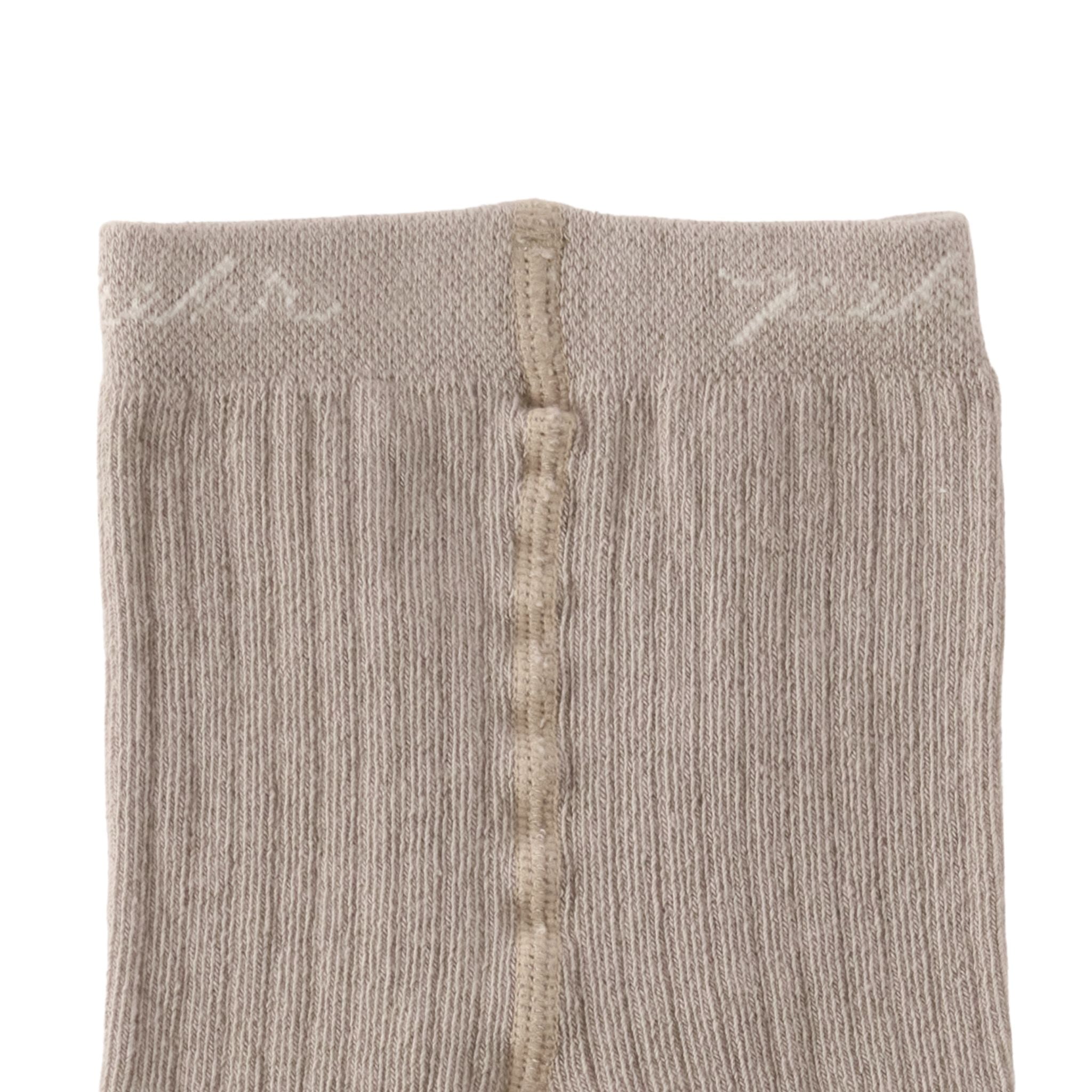ribbed tights 2 pack light mushroom