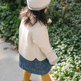 Ribbed Tights - Ochre