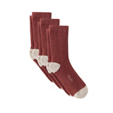 Crew Socks 3 - Pack - Mulberry