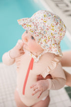 ruffle bucket hat floret