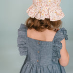 Ruffle Bucket Hat - Floret