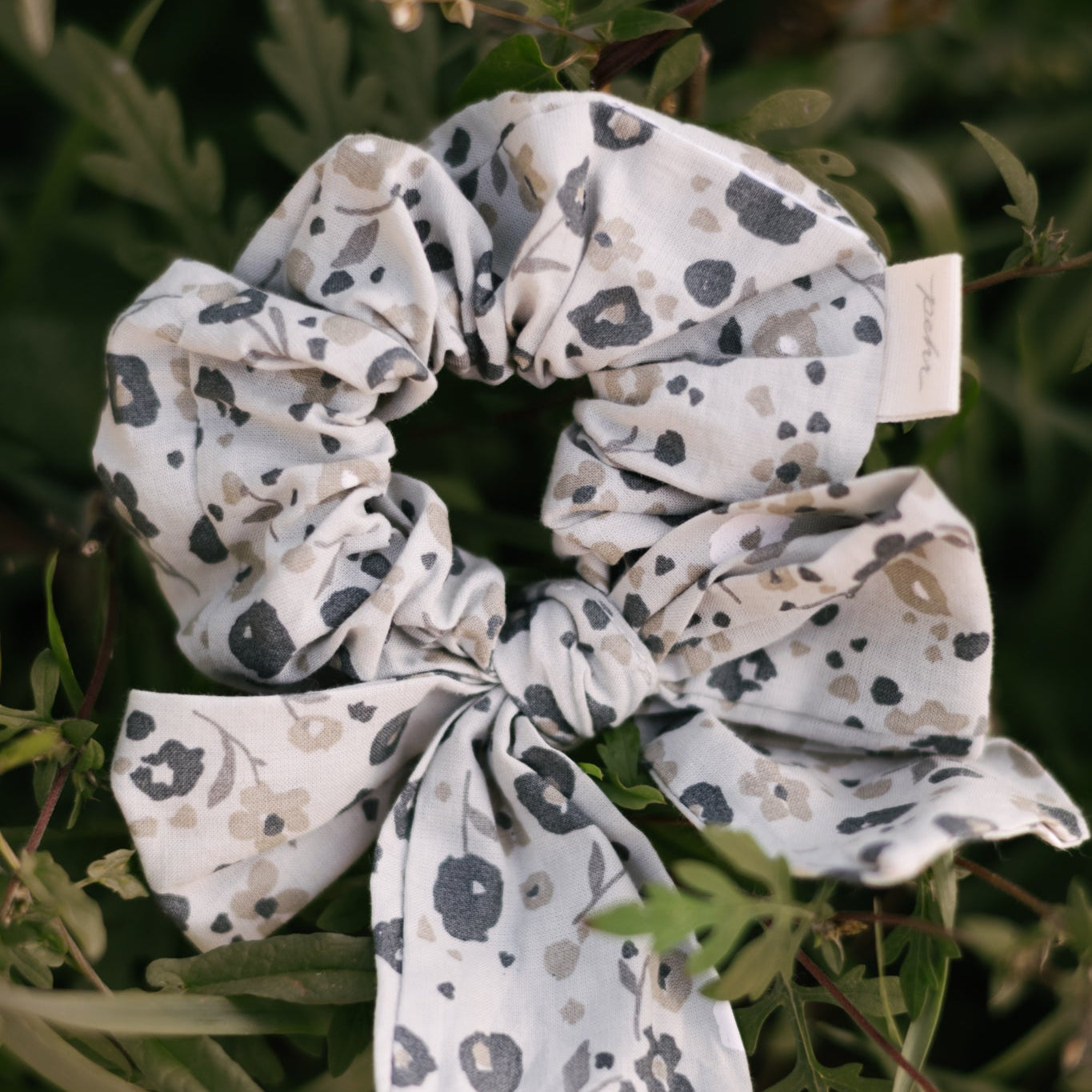 hair bow forget me not