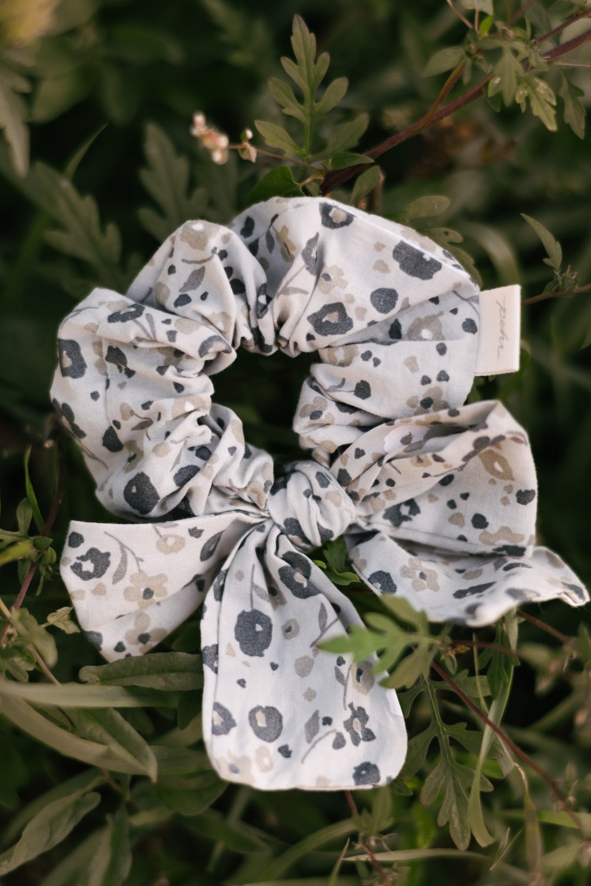 hair bow forget me not