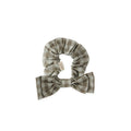hair bow sage/light sage in greens pattern