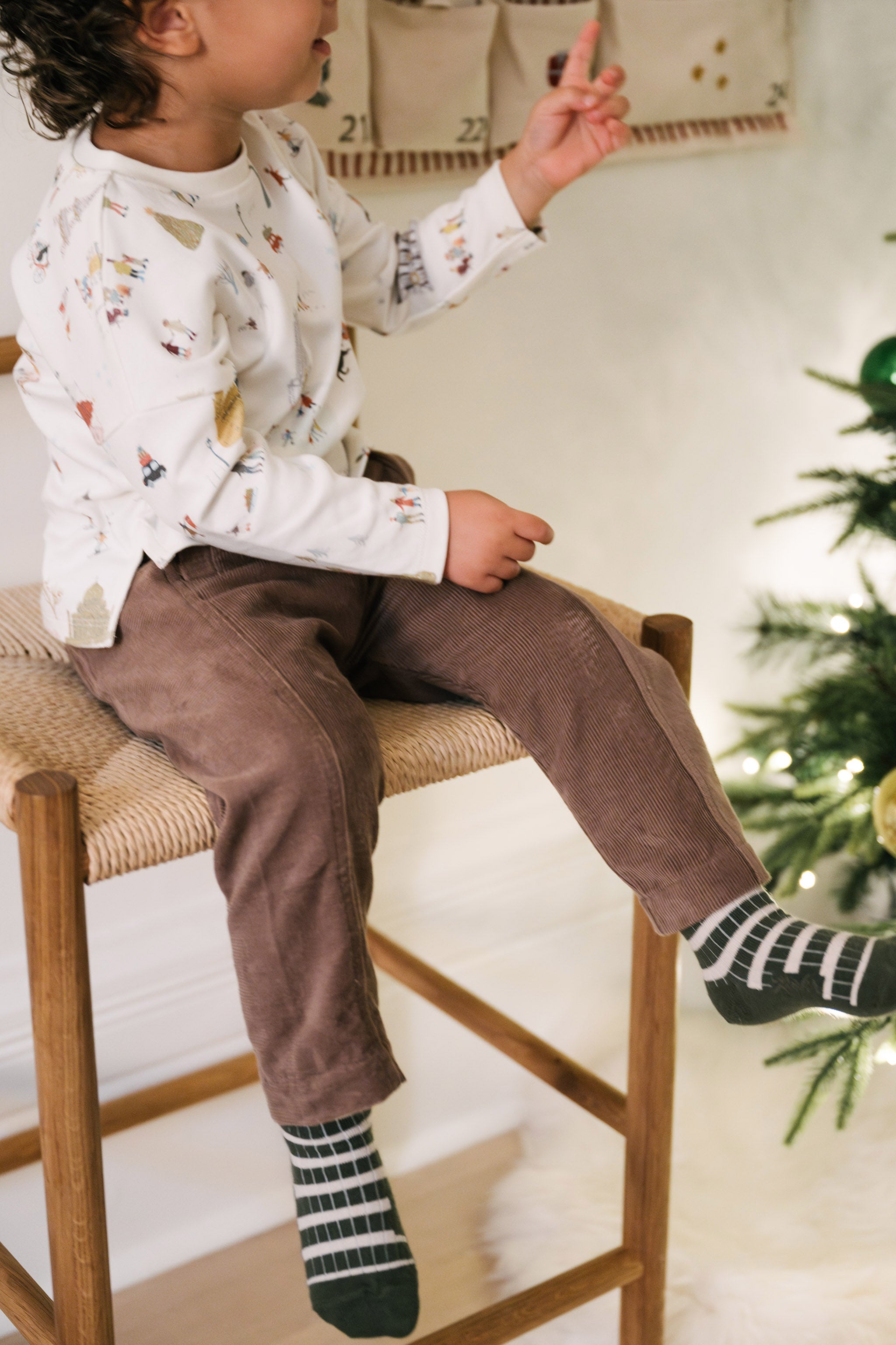 kids knee length socks 2 pack juniper combo