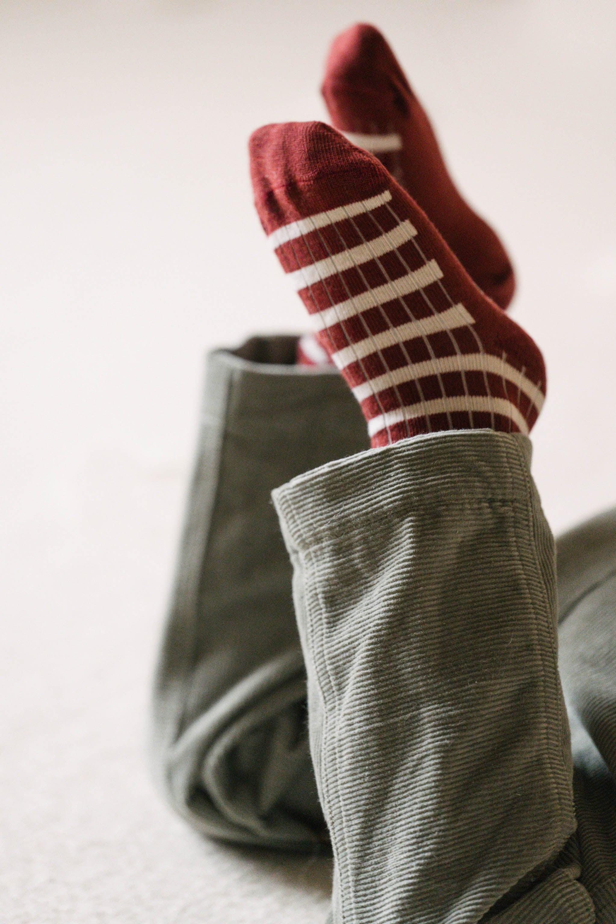 kids knee length socks 2 pack mulberry combo