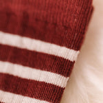 kids knee length socks 2 pack mulberry combo