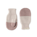 Toddler Wool Knit Mitten - Rose
