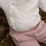 Long Sleeve Kimono One-Piece - Field of Dreams