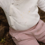 Long Sleeve Kimono One-Piece - Field of Dreams