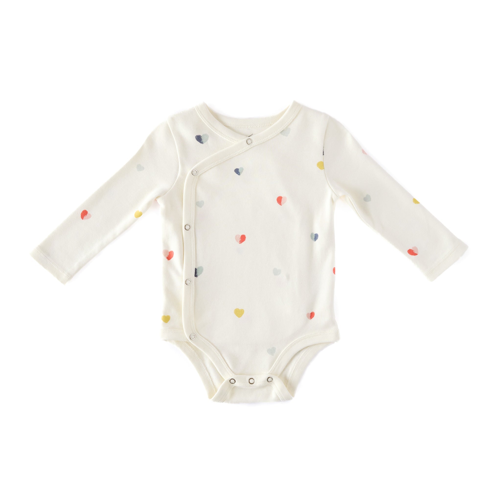 Kimono One-Piece - Pin Dot Pebble