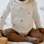 Kimono One-Piece - Pin Dot Pebble