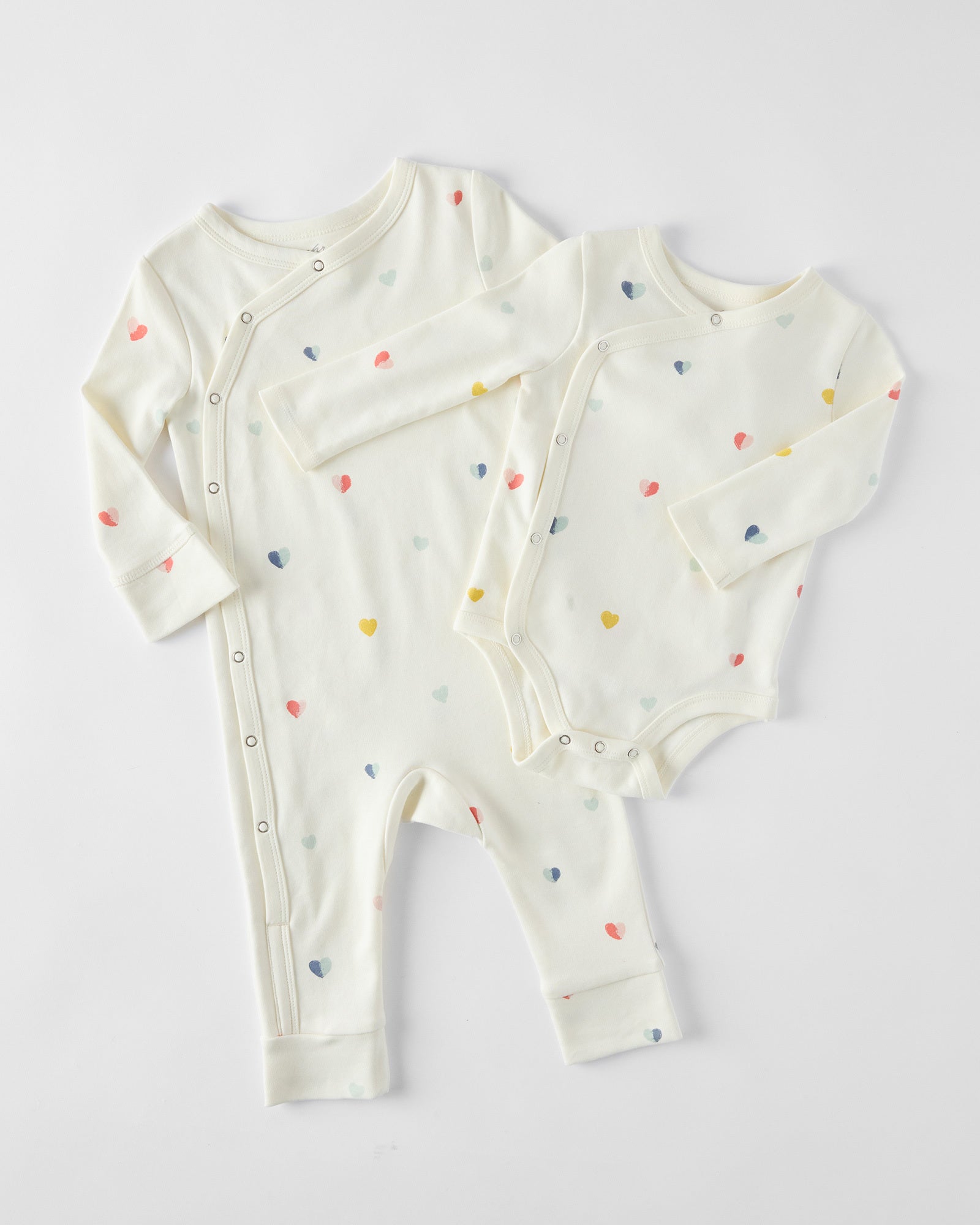 Kimono One-Piece - Pin Dot Pebble