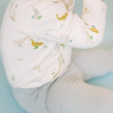 Long Sleeve Kimono One-Piece - Duck Duck Goose