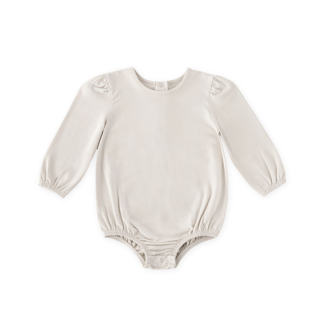 essentials puff sleeve one piece natural